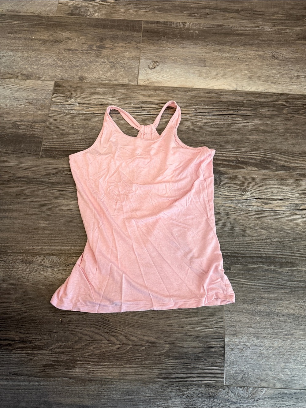 Justice Pink Racerback Tank Top for Kids